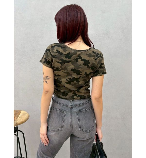 EVRIS「SUNNYショートTシャツ」|Tシャツ・カットソー|