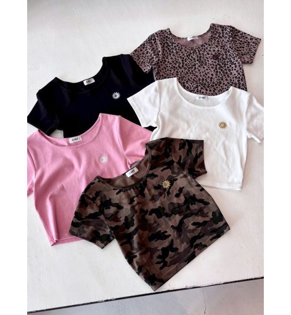 EVRIS「SUNNYショートTシャツ」|Tシャツ・カットソー|