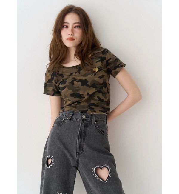 EVRIS「SUNNYショートTシャツ」|Tシャツ・カットソー|