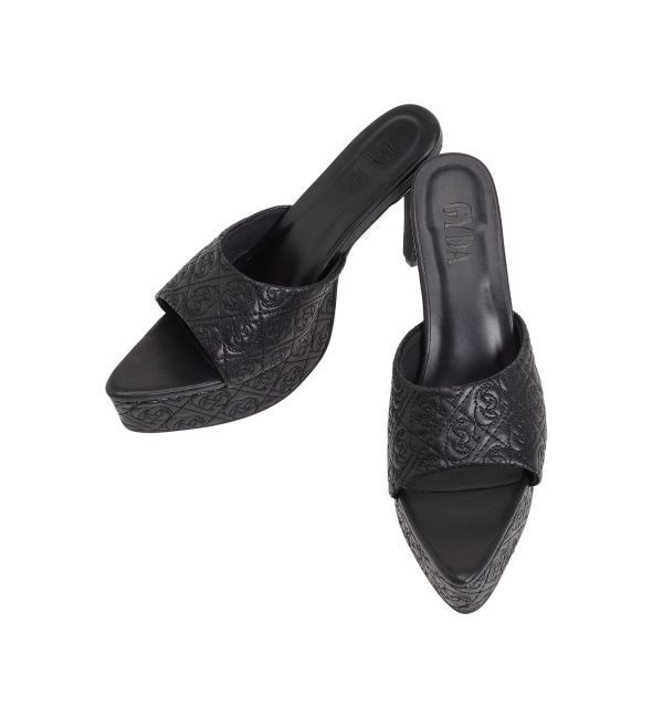 GYDA「GDキルティングミュール」|パンプス|