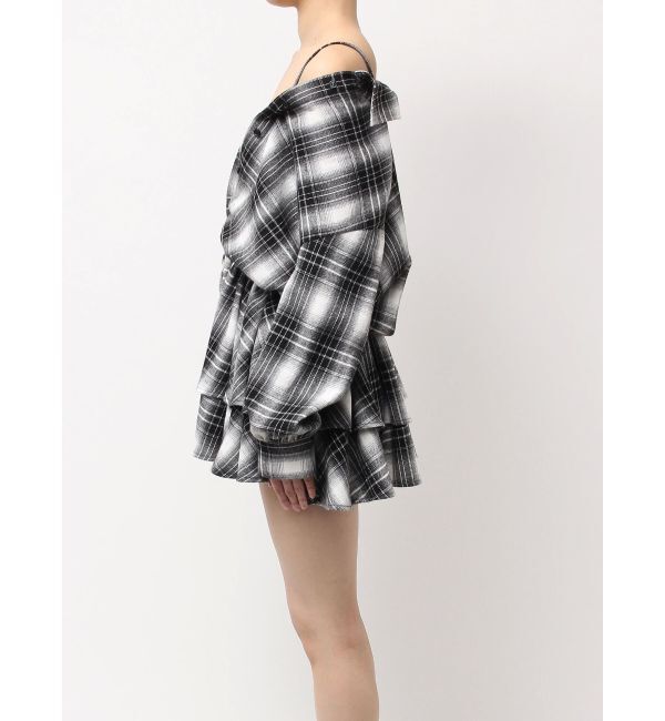GYDA「3WAYチェックワンピース」|ワンピース|