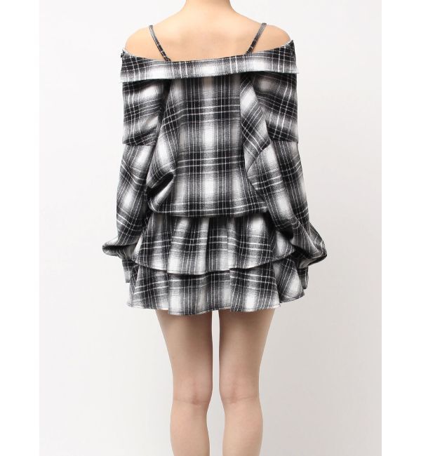 GYDA「3WAYチェックワンピース」|ワンピース|