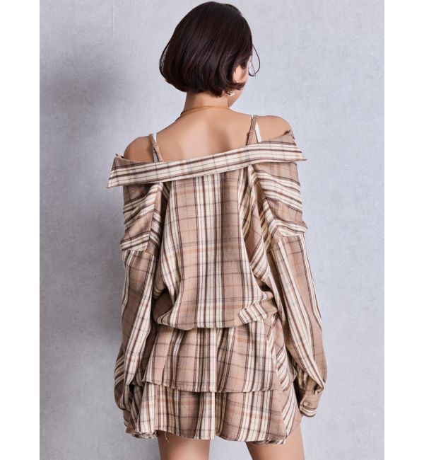 GYDA「3WAYチェックワンピース」|ワンピース|