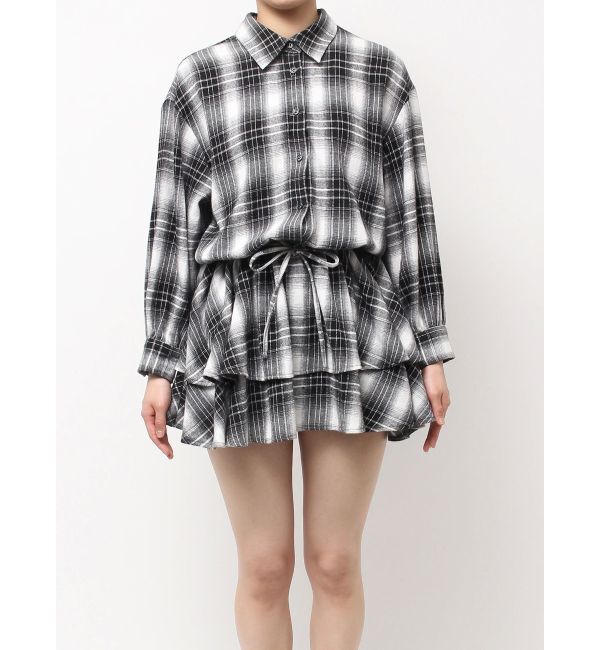GYDA「3WAYチェックワンピース」|ワンピース|