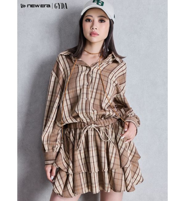 GYDA「3WAYチェックワンピース」|ワンピース|