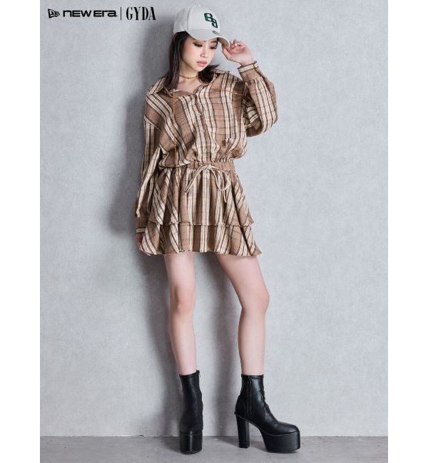 GYDA「3WAYチェックワンピース」|ワンピース|