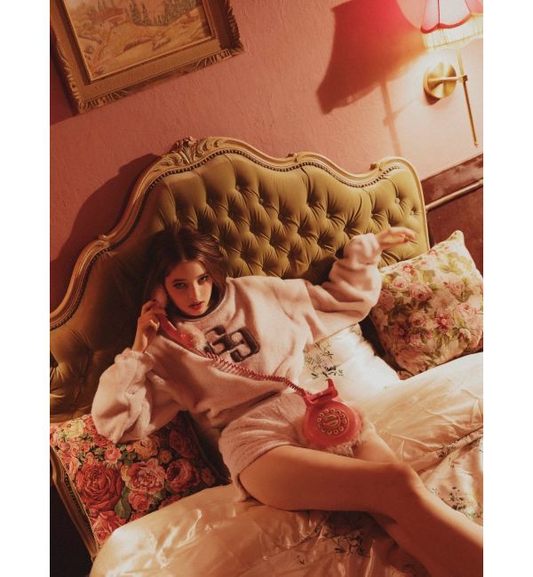 GYDA「GG ECO FURショートトップス」|Tシャツ・カットソー|