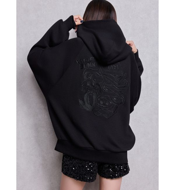 GYDA「HYPERACTIVE BUNNYスウェットパーカー」|パーカー|