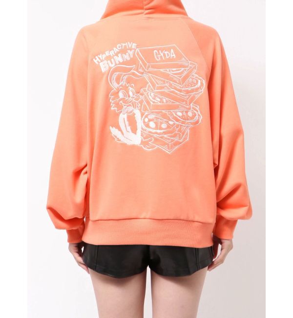 GYDA「HYPERACTIVE BUNNYスウェットパーカー」|パーカー|