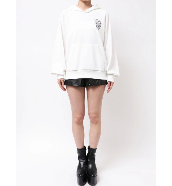 GYDA「HYPERACTIVE BUNNYスウェットパーカー」|パーカー|