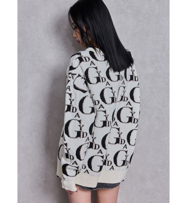 GYDA「GYDA PATTERN ニットトップス」|ニット・セーター|