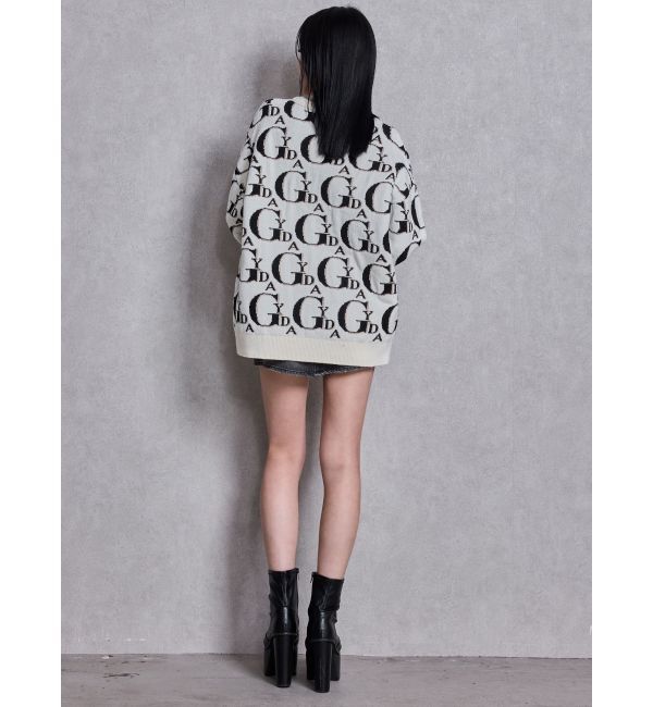 GYDA「GYDA PATTERN ニットトップス」|ニット・セーター|