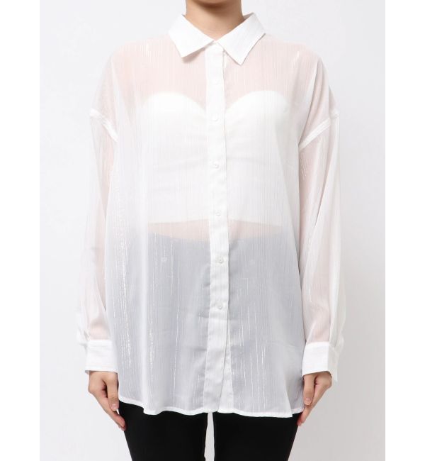 GYDA「オーバーラメシアーシャツ」|シャツ・ブラウス|