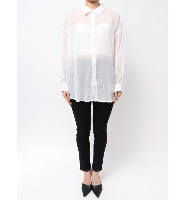 GYDA「オーバーラメシアーシャツ」|シャツ・ブラウス|