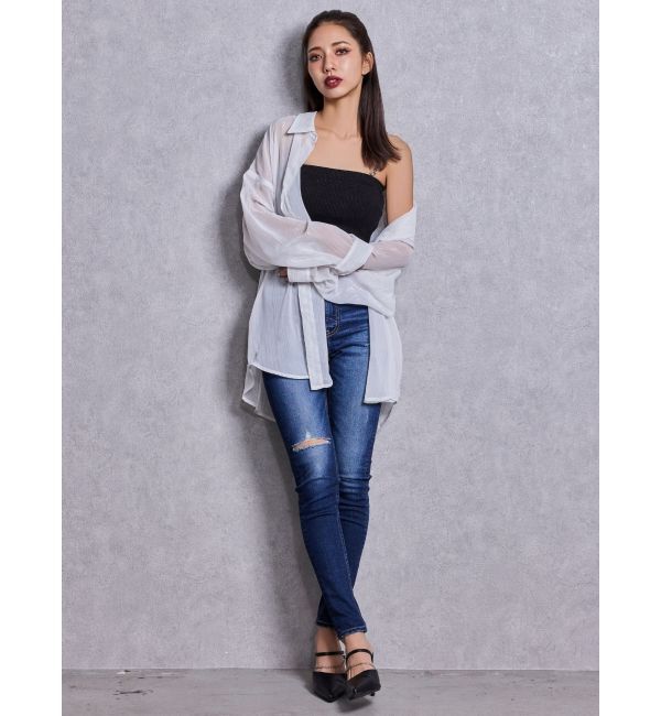 GYDA「オーバーラメシアーシャツ」|シャツ・ブラウス|