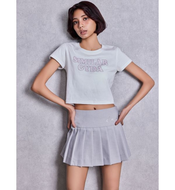 GYDA「GEMYNTAR bijouスカートライクショートパンツ」|スカート|