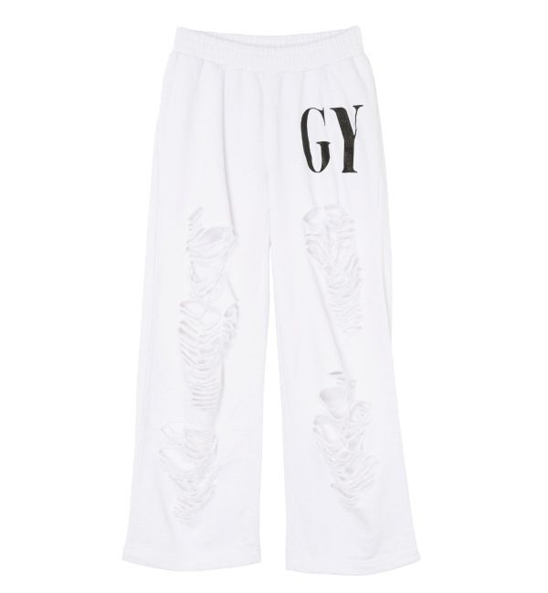 GYDA「GYDA&times;DC ダメージSPARKLE LOGOスウェットパンツ」|その他|