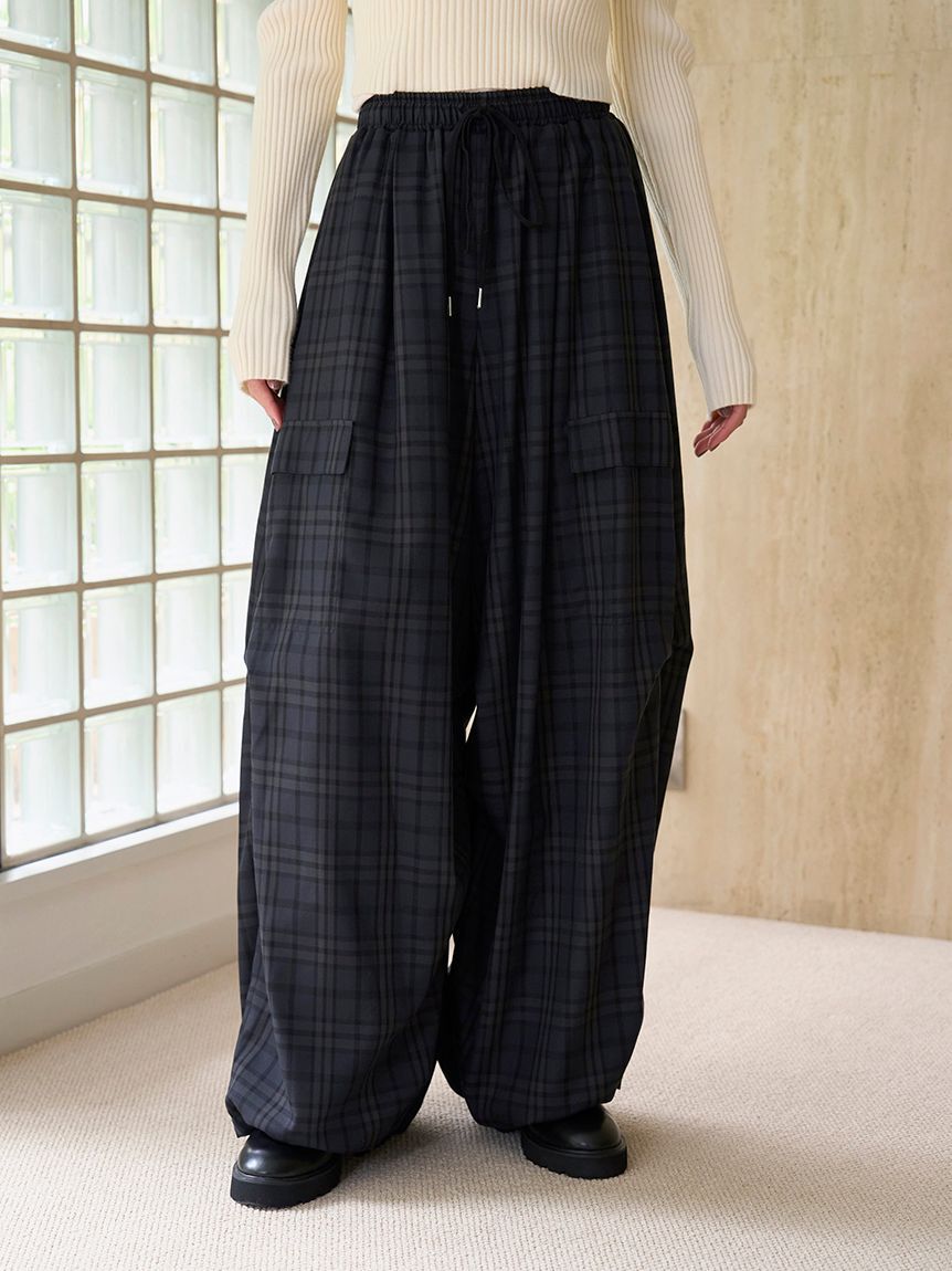 SNIDEL「ワイドデザインパンツ」|チノ|