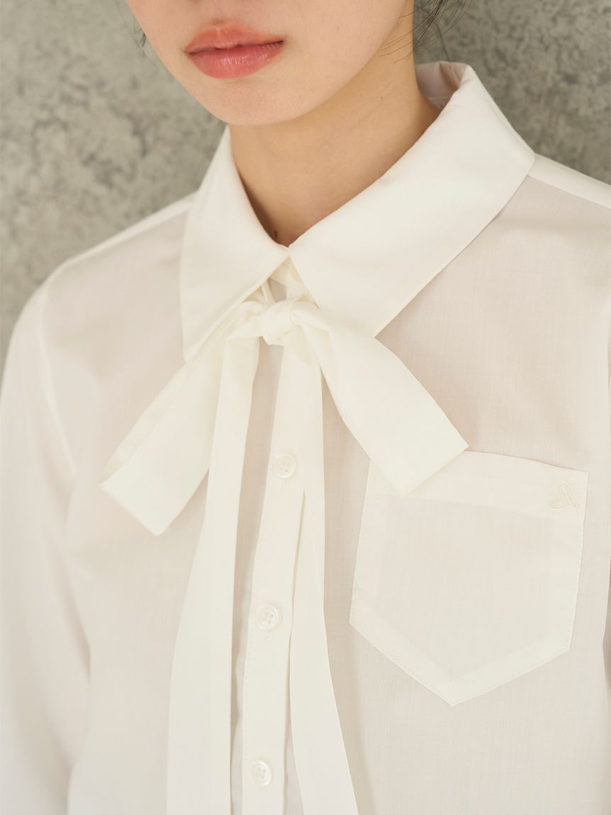 SNIDEL「バリエクロップドシャツ」|シャツ・ブラウス|