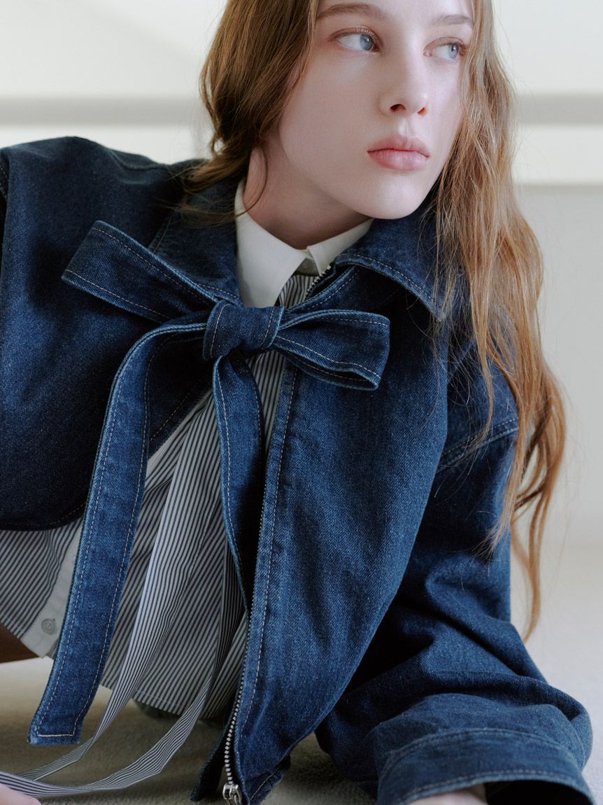 SNIDEL「バリエクロップドシャツ」|シャツ・ブラウス|