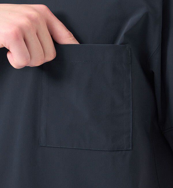 MACKINTOSH PHILOSOPHY「ドライフラットストレッチ クルーネック五分袖ポケT」|Tシャツ・カットソー|