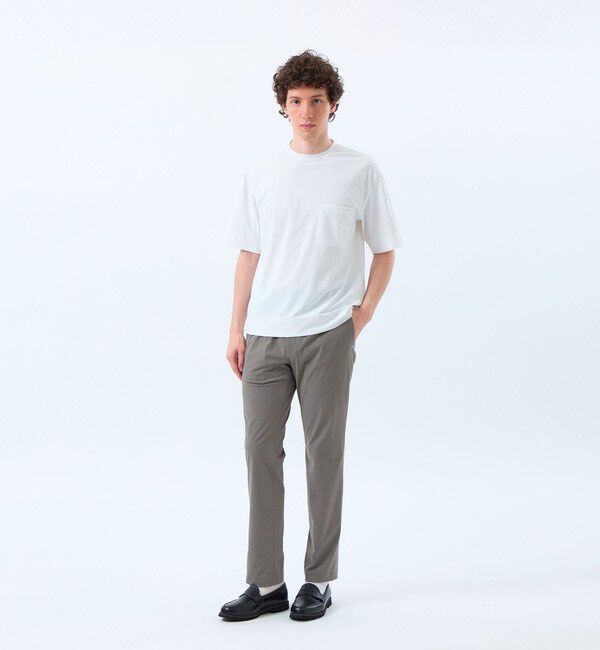 MACKINTOSH PHILOSOPHY「ドライフラットストレッチ クルーネック五分袖ポケT」|Tシャツ・カットソー|