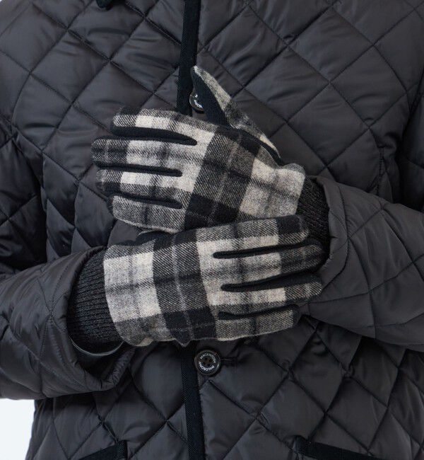 MACKINTOSH PHILOSOPHY「ハウスチェック　グローブ」|手袋|