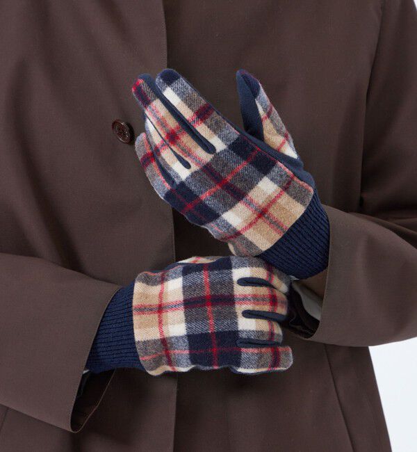MACKINTOSH PHILOSOPHY「ハウスチェック　グローブ」|手袋|