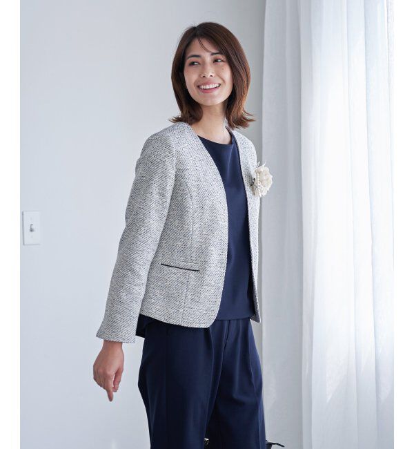 IKKA LOUNGE「ファンシーツイードジャケット」|その他|