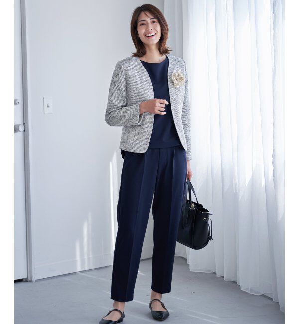 IKKA LOUNGE「ファンシーツイードジャケット」|その他|