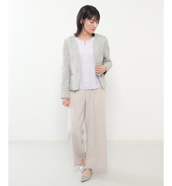 IKKA LOUNGE「ファンシーツイードジャケット」|その他|