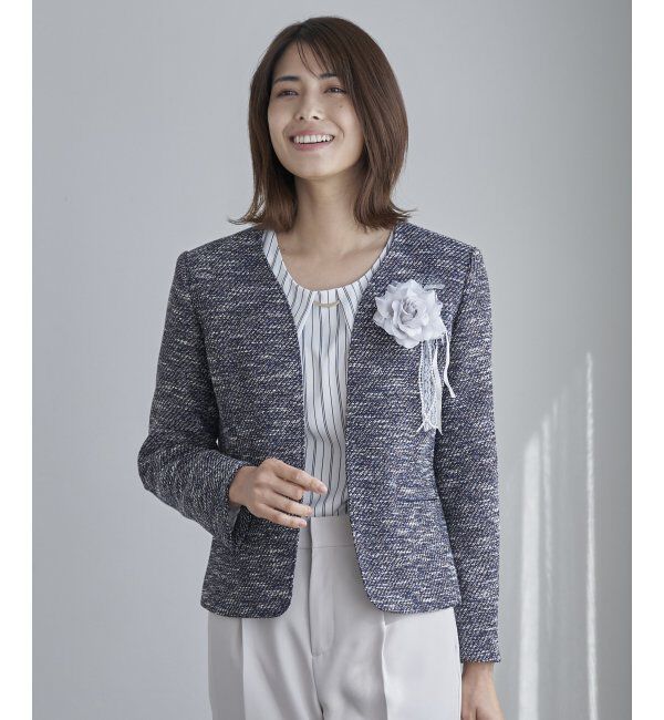 IKKA LOUNGE「ファンシーツイードジャケット」|その他|