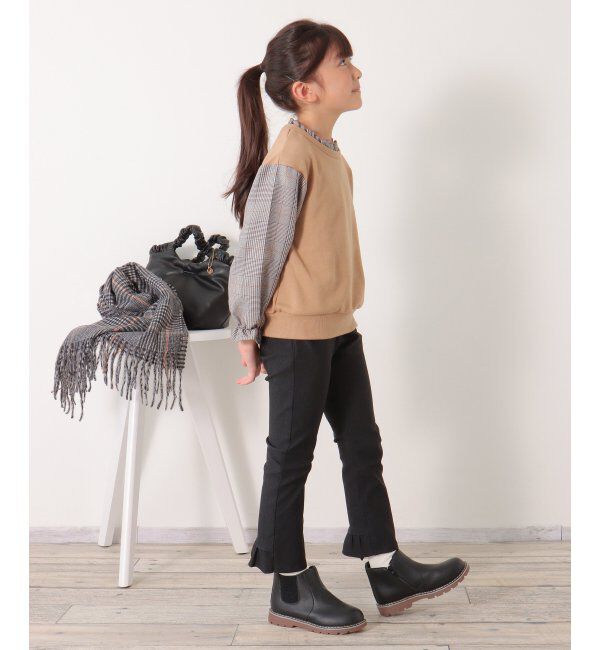 ikka kids「後ろフリルストレッチパンツ（120~160cm）」|その他|