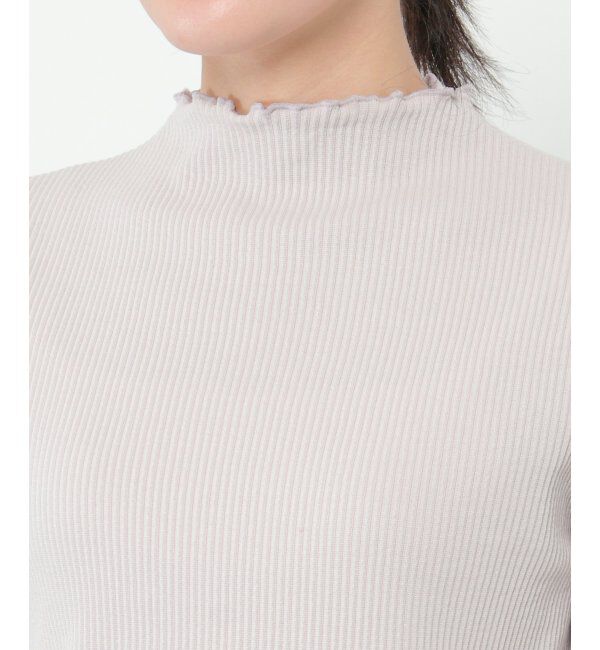 ikka「サンカクテレコ長袖T」|Tシャツ・カットソー|