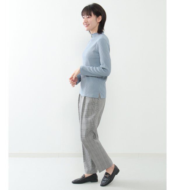 ikka「サンカクテレコ長袖T」|Tシャツ・カットソー|