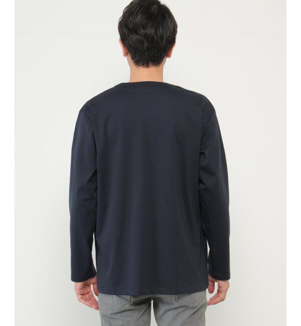 IKKA LOUNGE「【イージーケア／シワ軽減】イージーケアストレッチカーデジャケット【接触冷感／UVカット】ＪＫＴ」|Tシャツ・カットソー|