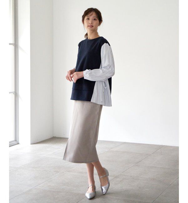 ikka「Beasystretchタイトスカート」|スカート|