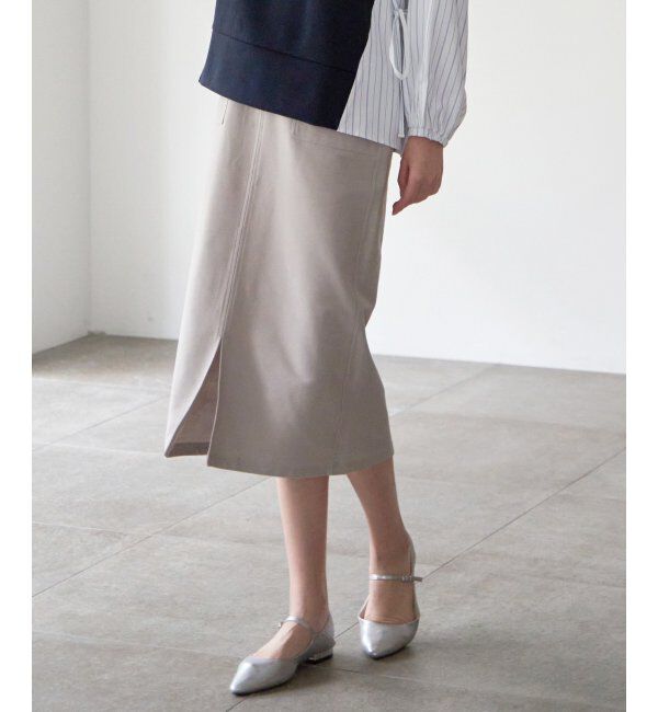 ikka「Beasystretchタイトスカート」|スカート|