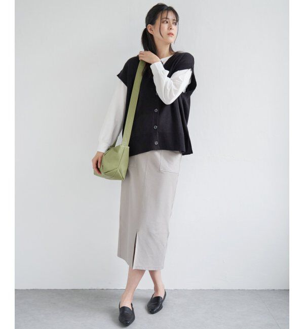 ikka「Beasystretchタイトスカート」|スカート|