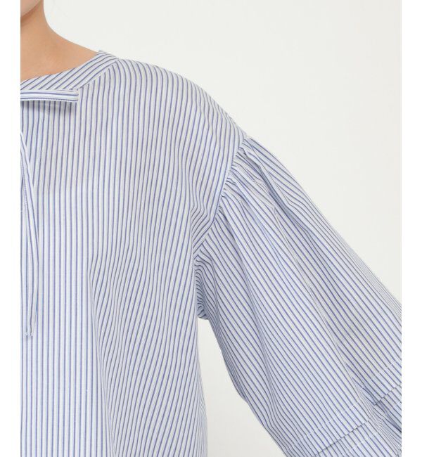 ikka「袖タックスキッパーブラウス」|シャツ・ブラウス|