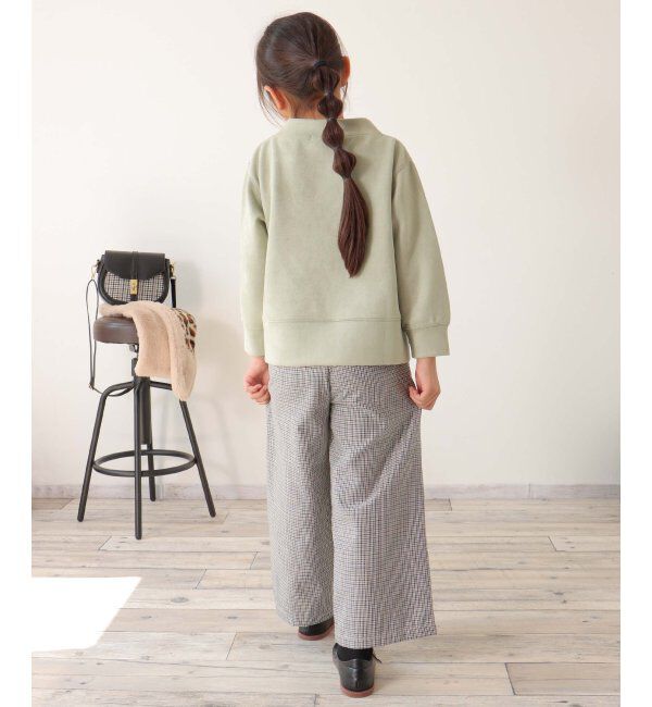 ikka kids「【親子おそろい】カットスウェードスピンドルプルオーバー（120~160cm）」|Tシャツ・カットソー|