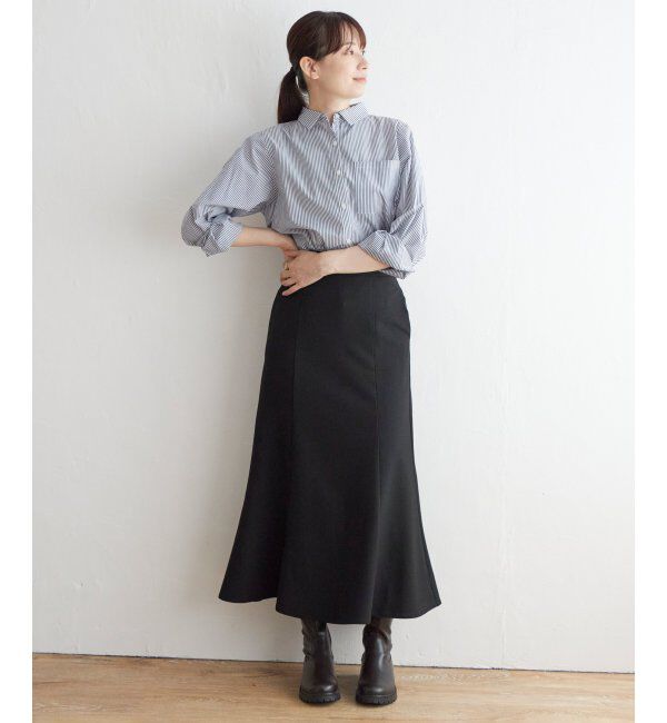 ikka「あたたか Beasystretch スカート」|スカート|