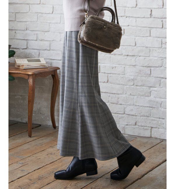 ikka「あたたか Beasystretch スカート」|スカート|