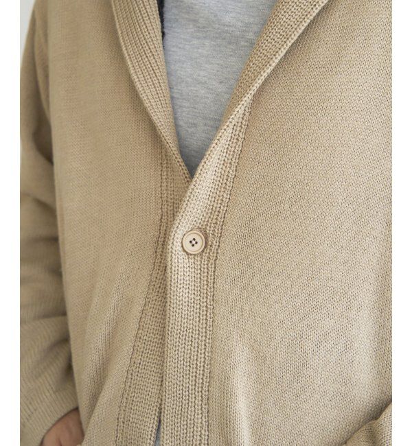 ikka「ボアフリースニットフーディガン」|その他|