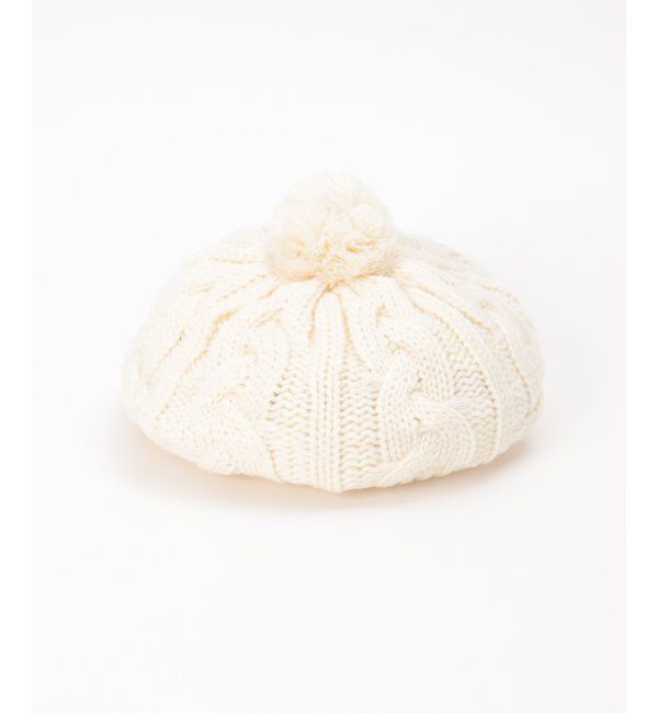 ikka kids「ケーブルニットベレー帽」|その他|