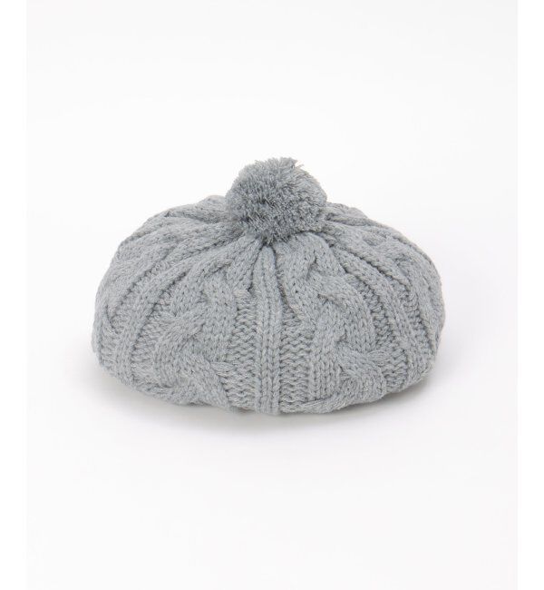 ikka kids「ケーブルニットベレー帽」|その他|