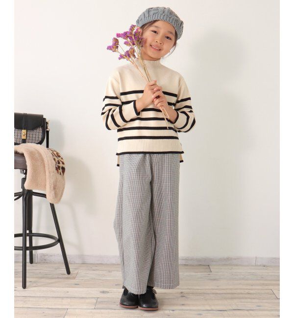 ikka kids「ケーブルニットベレー帽」|その他|