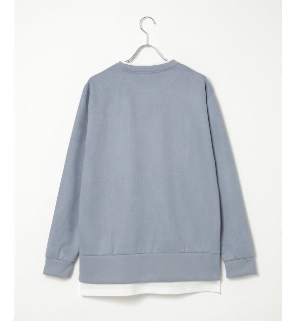 ikka「セイケツフェイクスエードレイヤード」|パーカー|