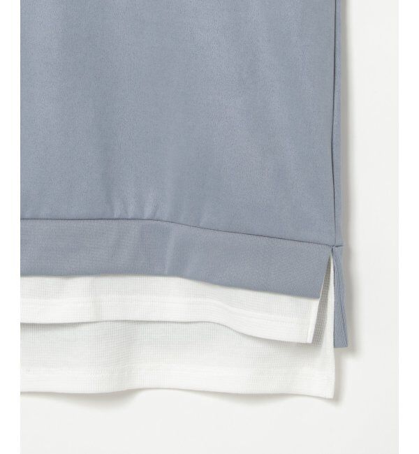 ikka「セイケツフェイクスエードレイヤード」|パーカー|