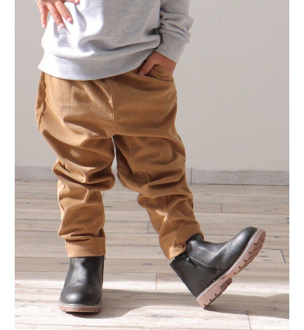 ikka kids「コールテーパードパンツ（120~160cm）」|その他|